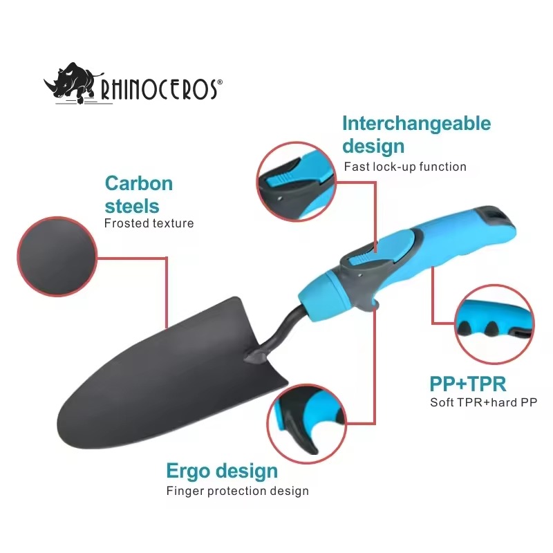 STLF Rhinoceros 3pcs Interchan - đánh giá và giá Spade Digging Fork
