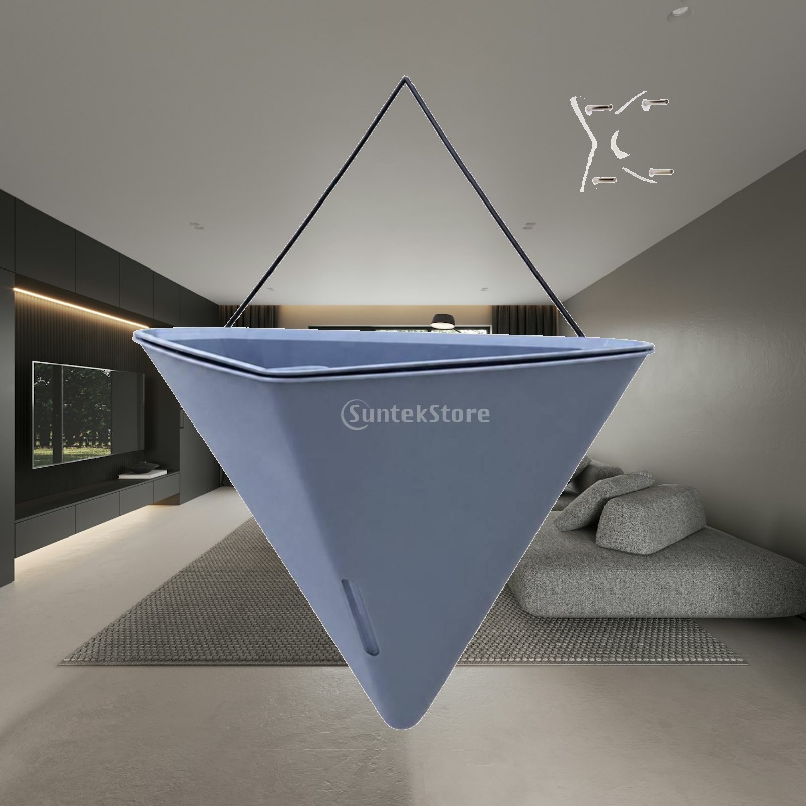 Wall-Mounted Planter with Wate - đánh giá và giá Self-Watering Planter